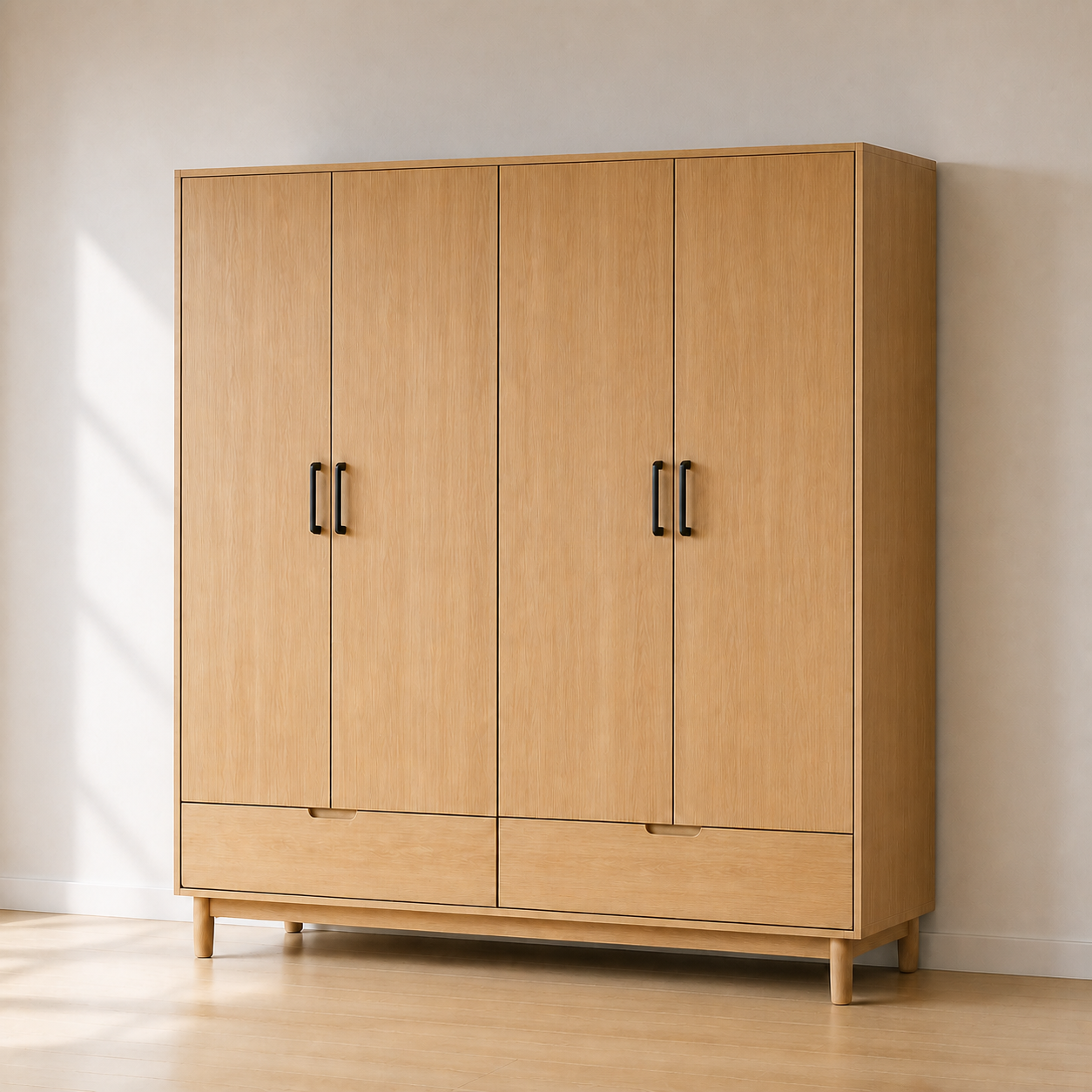 Light Oak Wardrobe